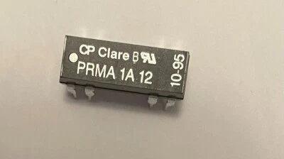 PRMA1A12 CP CLARE REED RELAY PC BOARD MOUNT 8-PIN  VINTAGE NEW, PACK OF 10 - Image 1 of 4