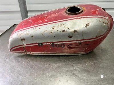 70 - 72 Yamaha RD350 R5 R5B R5C Gas Tank Fuel Cell Petrol Reservoir OEM E7486 Foto 1 de 4