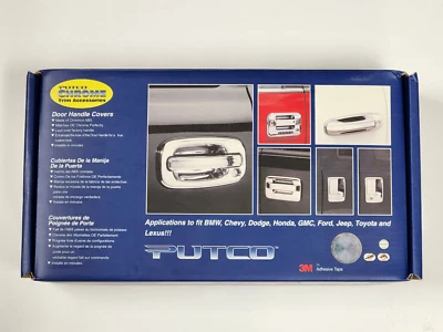 全新 Putco '02-'07 道奇 RAM 1500 铬装饰门把手盖 402133 — 第 1/4 张图片