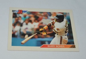 Tarjeta de béisbol Bowman 1992 - Barry Bonds Out Field Pittsburgh Pirates # 60 - Imagen 1 de 4
