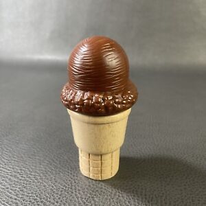 Melissa and Doug Magnetic Wooden Ice Cream Cone w Chocolate Scoop Replacement