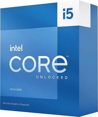 Inter Core i5-13600KF (13th Gen) 14-Core 3.5GHz CPU Processor BX8071513600KF - Image 1 of 4