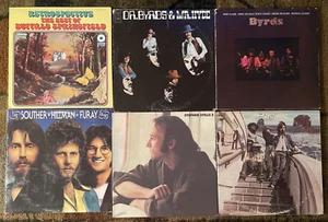 Buffalo Springfield Stephen Stills The Byrds Souther Hillman Furay Byrds 6 Album - Picture 1 of 7
