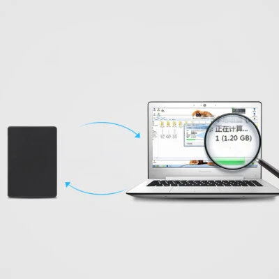 Black Hard Drive Box MSATA SSD To IDE 2.5 In PATA/IDE Parallel Port Hard Dis Kit - Image 1 of 4