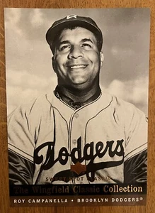 2005 Upper Deck Sweet Spot Classic Roy Campanella Jumbo Dodgers Card - Picture 1 of 4
