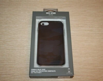 JACK SPADE Comold Inlay Case iPhone 8, iPhone 7 Blue Camo JSIPH-029 SCBLU - Image 1 of 4