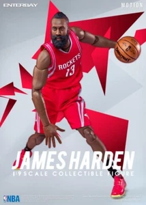James Harden (Houston Rockets) 1/9th Scale 8" Figure Enterbay USED - Picture 1 of 1