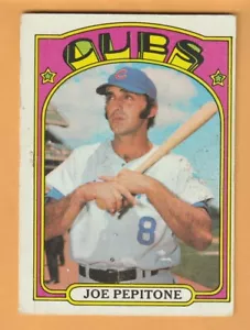 Joe Pepitone Chicago Cubs 1972 Topps #303 Brooklyn New York 13L - Bild 1 von 2