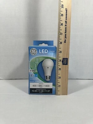 Ge Lighting  LED 3-Way Light Bulb, Daylight, 4/9/13-Watts - Image 1 of 4