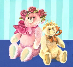 Joyce Hargreaves - 20th Century Gouache, Teddy Bears - Picture 1 of 3