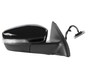 12-14 VW GLI Sedan 11-14 Jetta Sedan Black RH Heated Power Mirror 72533V - Picture 1 of 6