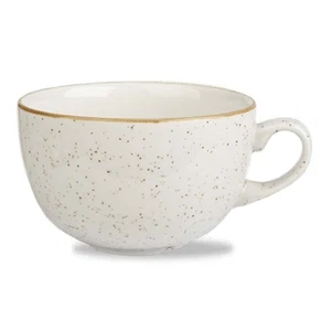 Stonecast Weiße Tasse Für Tee Aus Glasierter Keramik 22,7 Cl - Churchill - Bild 1 von 3