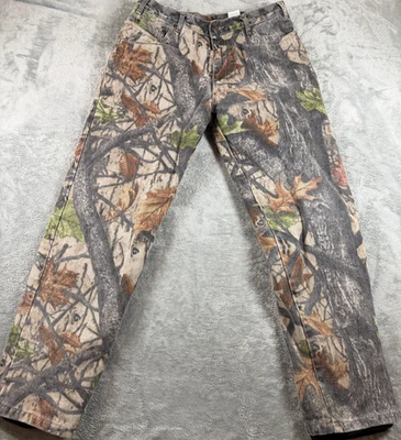 Big Bill Fleece Lined Camo Pants 34x32 Men’s Hunting Realtree Style - Image 1 of 4