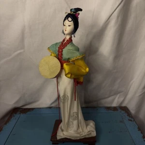 VTG Tang Dynasty Doll Handmade 1960s Comes IN Original Box - Bild 1 von 22
