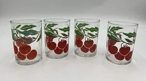 👀Set of 4 Block Cherry Old Fashioned Glasses - Picture 1 of 5