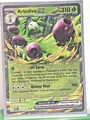 Arboliva ex 023/182 Sv10: Destined Rivals Holo Double Rare Free Shipping NM - Image 1 of 2