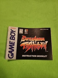Battle Arena Toshinden Nintendo Game Boy Instruction Booklet Manual Only - Picture 1 of 2