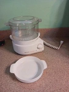 Black & Decker Handy Steamer HS80 Rice Vegetable Food Cooker TESTED WORKS - Picture 1 of 11
