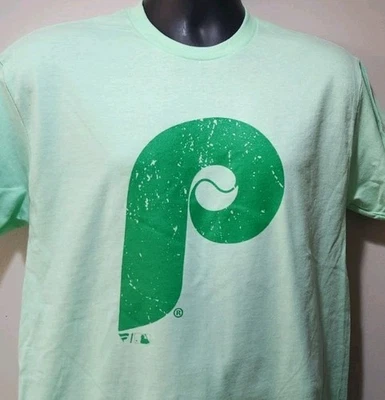 Philadelphia Phillies T-shirt  Philadelphia Phillies mint green throwback - Image 1 of 4
