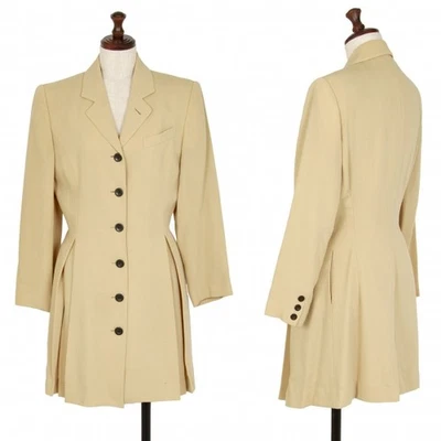 JUNIOR GAULTIER 羊毛长款夹克,尺寸 40(K-107057) — 第 1/4 张图片