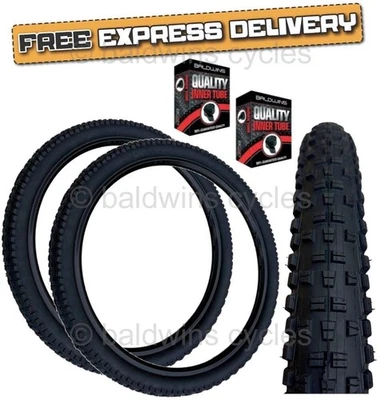 BALDY'S Baldys WOLFTRACK 29 x 2,35 SCHWARZ Mountainbike Reifen s / Schlauch s