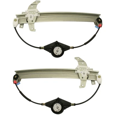 For Lincoln Town Car 1994-1997 Window Regulator Driver and Passenger Side | Pair Foto 1 de 4