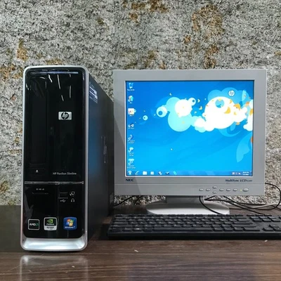 HP Pavilion SFF PC Retro Gaming AMD E1 1.40GHz 4GB RAM (Windows 7 Pro 64-Bit) - Image 1 of 4