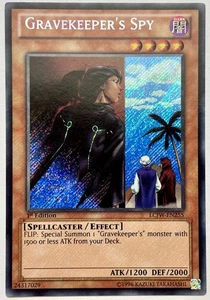 LCJW-DE255 Grabwächterspion - Secret Rare 1. Auflage Lightly Played YuGiOh - Bild 1 von 3