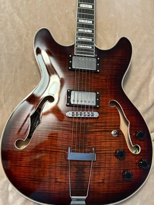 Grote Semi Hollow Body Electric Guitar w/ gig bag - Image 1 of 4