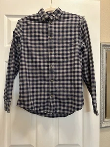 Camicia a quadri Old Navy uomo piccola LS con bottoni integrata flex - Foto 1 di 6
