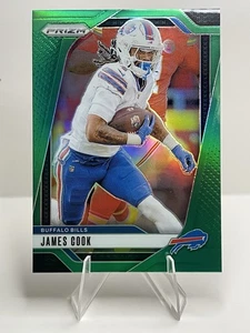 2024 Panini Prizm - James Cook #29 Green Prizm - Bild 1 von 2