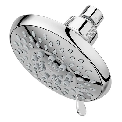 Universal Shower Head, Shower Arm Not Included, 5-Function, 1.75 GPM, Polishe... - Image 1 of 4