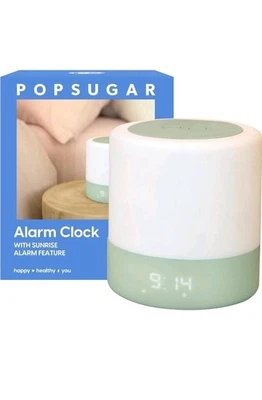 POPSUGAR Sunrise Alarm Clock, Wake Up to Natural Light with Sunlight Lamp, Sound - Image 1 of 4