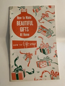 Vintage Heft WIE MAN SCHÖNE GESCHENKE ZU HAUSE macht Top Zustand WEIHNACHTEN - Bild 1 von 9