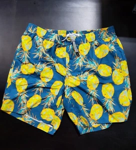 maamgic Pineapple Mens Swim Trunks with Mesh Liner Beach Shorts Quick Dr - Picture 1 of 5