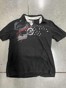 Quicksilver Black Collared Shirt - Bild 1 von 2