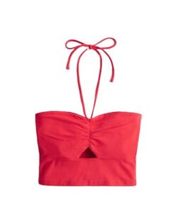 Hollister Top Womens Red Color