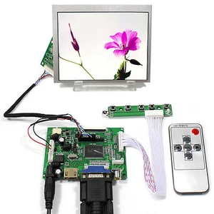 HD VGA 2AV LCD Driver Board LVDS Tcon 5.6" AT056TN53 V1 640X480 LCD Screen - Picture 1 of 4