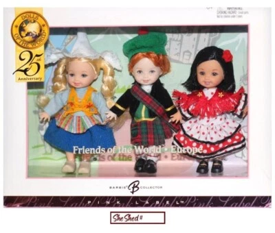 Juego de muñecas Kelly & Tommy Dolls of the World Holanda, Irlanda, España G8063 - Nuevo en caja Foto 1 de 2
