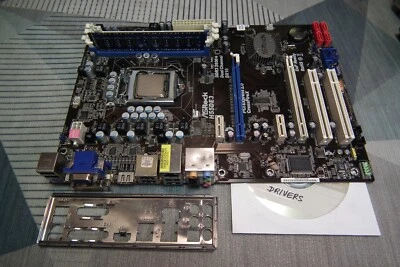 ASRock H55DE3, REV.1.05., LGA1156, Intel Motherboard +CORE i3 3.2GHz +2Gb +I/O - Image 1 of 4