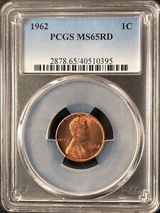 1962 1C RD Lincoln Memorial One Cent  PCGS MS65RD                 40510395