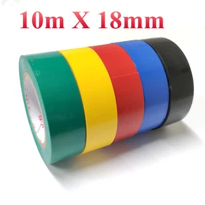 5 Color Electrical Tape 0.7‘’ wide 32FT PVC Insulation wire (5 pack) - Picture 1 of 8