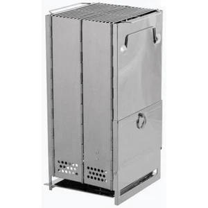 Fox Outdoor Raketenofen | mit Rost | faltbar | groß | Edelstahl - Bild 1 von 3