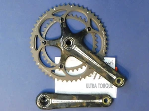 Campagnolo Record 2009 - 11 Sp. Juego de platos y platos 177.5 39.53 (FC9-RE793C) bicicleta NOS - Imagen 1 de 6
