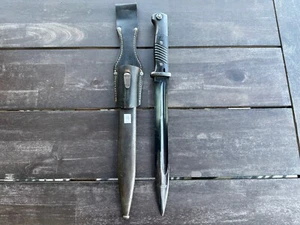 WW2 GERMAN MAUSER K98 BAYONET SCABBARD FROG E.U.F. HORSTER 1939 - Picture 1 of 10