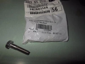 2 NOS OEM Can-Am GTI GTX GTS XP RX SCREW-HEX.CAP M8 x 35 Qty.2 # 207083560 - Picture 1 of 3