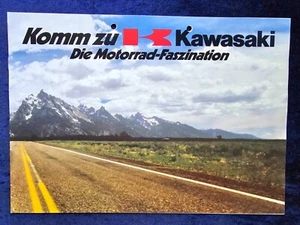 Kawasaki Prospekt 1981, Gesamtprogramm mit Z 1300, Z 1000, Chopper, Enduro usw. - Picture 1 of 4