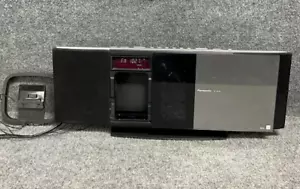 Panasonic Bookshelf Audio Stereo System SC-HC30 CD Player AM/FM Radio in Black - Picture 1 of 18