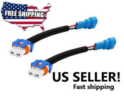 9006 HB4 HEADLIGHT WIRE HARNESS SOCKET Envoy YUKON DENALI SIERRA CERAMIC GMC - Image 1 of 4