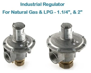 Industrial Regulator - For Natural Gas & LPG - 1.1/4", & 2" - Picture 1 of 3